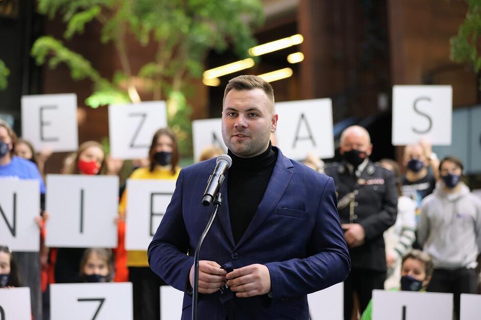 Dawid Jastrzębski, prezes Regionalnego Centrum Wolontariatu w Gdańsku