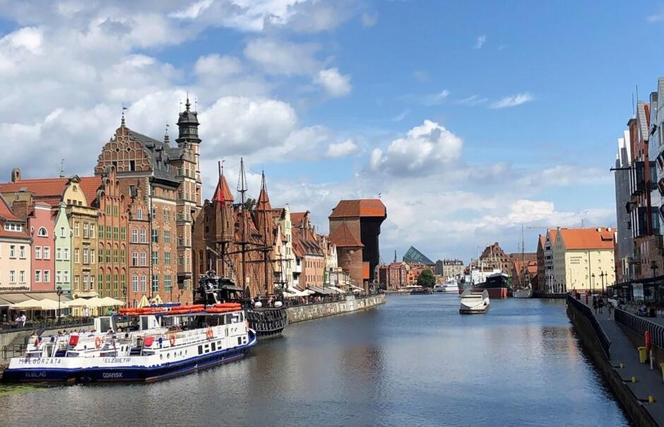 Gdańsk ma dostęp do wód Zatoki Gdańskiej, ale także do Wisły, Raduni i Motławy (na zdjęciu)