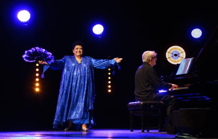 Ewa Bem 50-lecie pracy artystycznej świętowała w Teatrze Muzycznym w Gdyni podczas festiwalu Ladies' Jazz Festival 2021