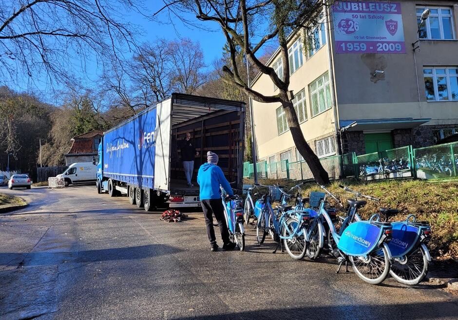 Rowery z systemu Mevo 1.0 przechowywane były w dawnym gimnazjum we Wrzeszczu