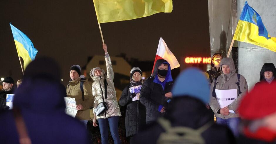 Gdańsk solidaryzuje się Ukrainą, o godz. 20.00 odbędzie się wiec 