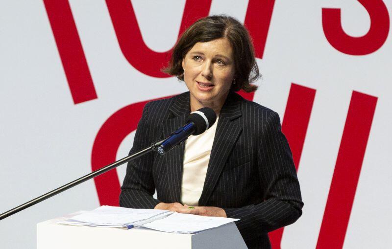 Věra Jourová, wiceprzewodnicząca Komisji Europejskiej 