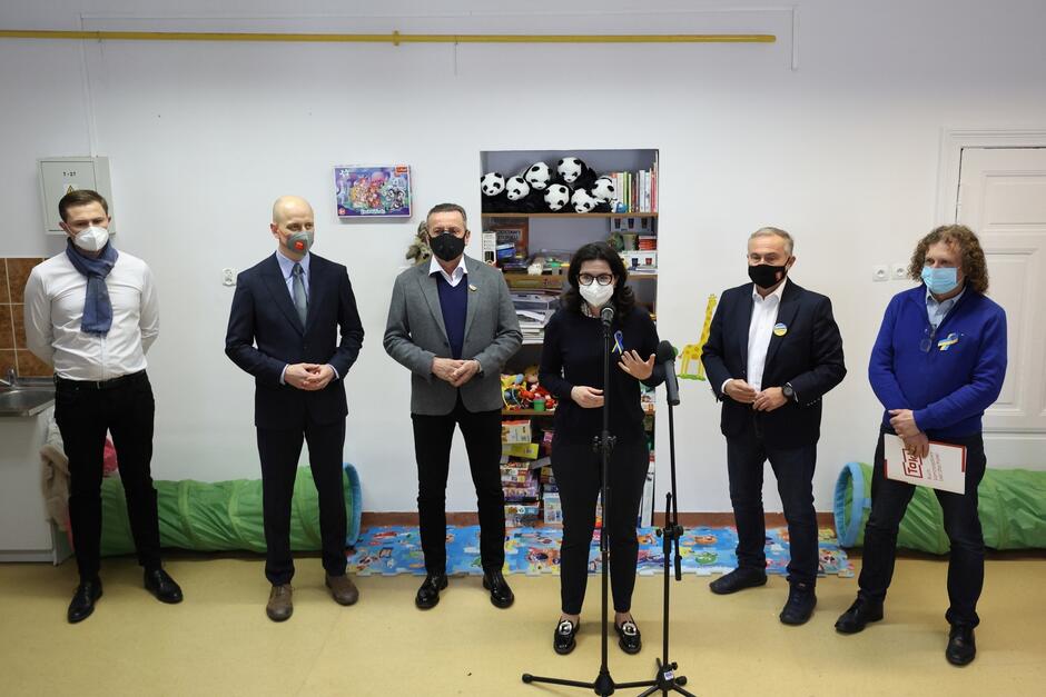 Konferencja prasowa na Wita Stwosza 23.