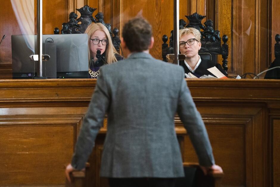 Jeden ze świadków w procesie zabójcy prezydenta Gdańska Pawła Adamowicza. Była to już czwarta rozprawa w procesie