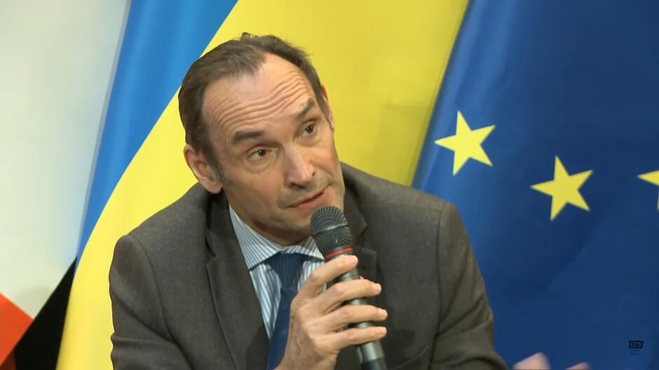 Ambasador Francji w Polsce Frédéric Billet uważa, że Unia Europejska może być dumna ze swoich działań, podjętych od początku konfliktu wojennego między Rosją a Ukrainą 