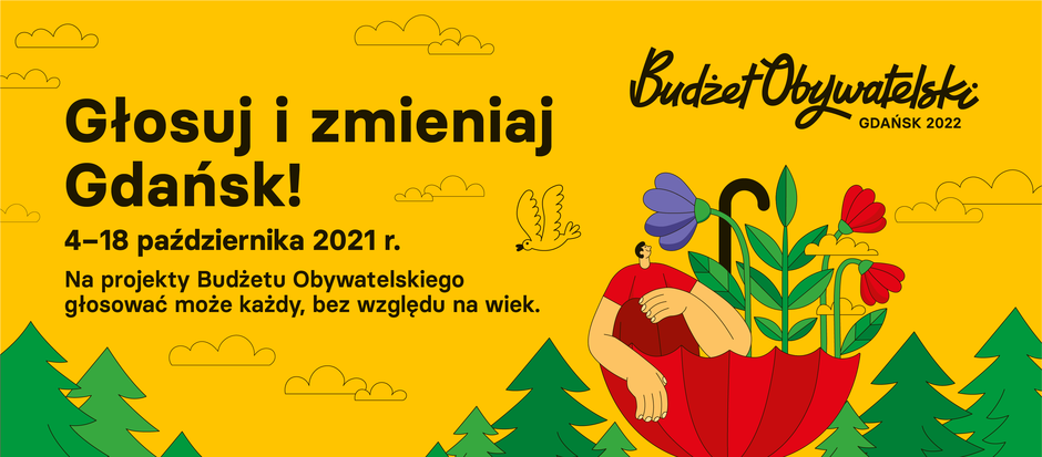 Plakat promujący Budżet Obywatelski 2022