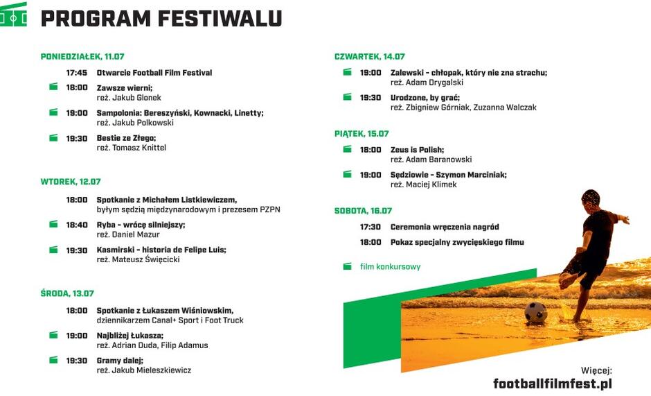 Program Football Film Festival