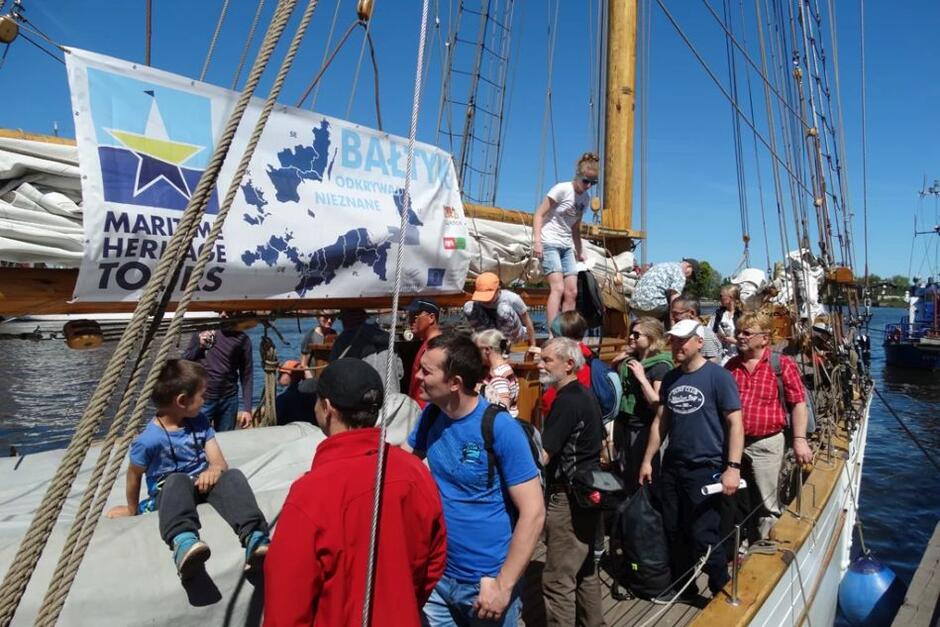 Rejsy organizowane są w ramach unijnego projektu “Baltic Pass – Maritime Heritage Tours”