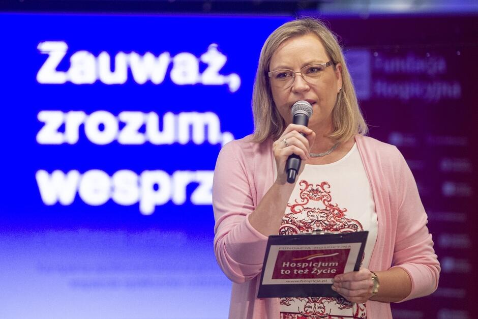 Anna Janowicz, prezeska Fundacji Hospicyjnej