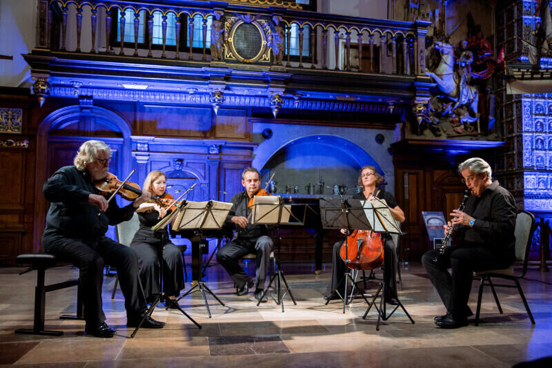 XVII Międzynarodowy festiwal MOZARTIANA - na zdjęciu kameralna inauguracja, która odbyła się w niedzielę, 21 sierpnia, w Dworze Artusa. Wydarzenie trwa do 27 sierpnia