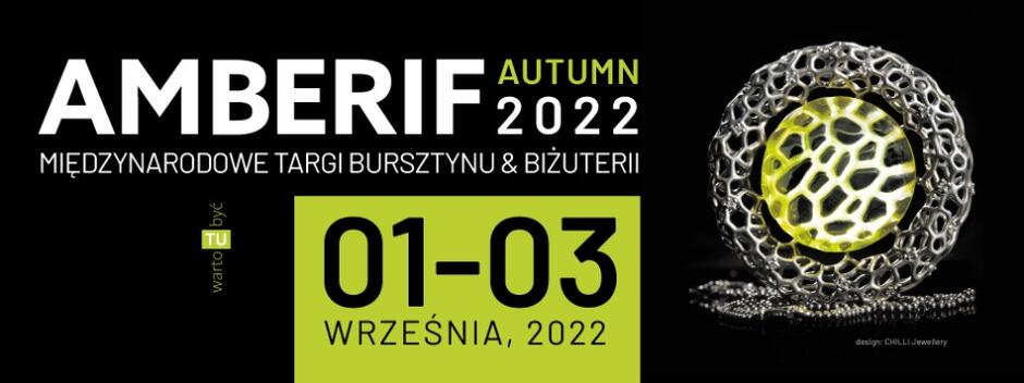  Jesienna edycja targów Amberif odbędzie się na terenie Międzynarodowych Targów Gdańskich AmberExpo przy ul. Żaglowej