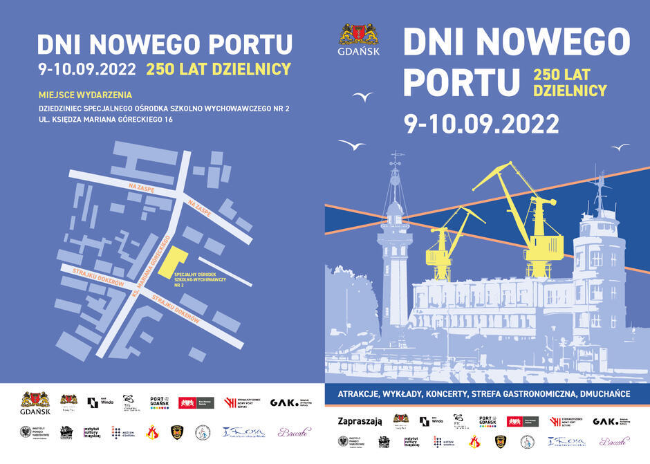 Baner promujący Dni Nowego Portu 2022
