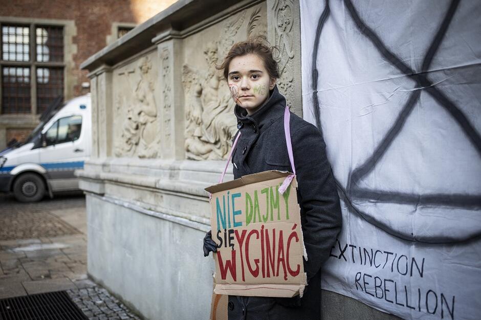 Młodzieżowy Strajk Klimatyczny w Gdańsku, zdjęcie archiwalne z 2019 roku