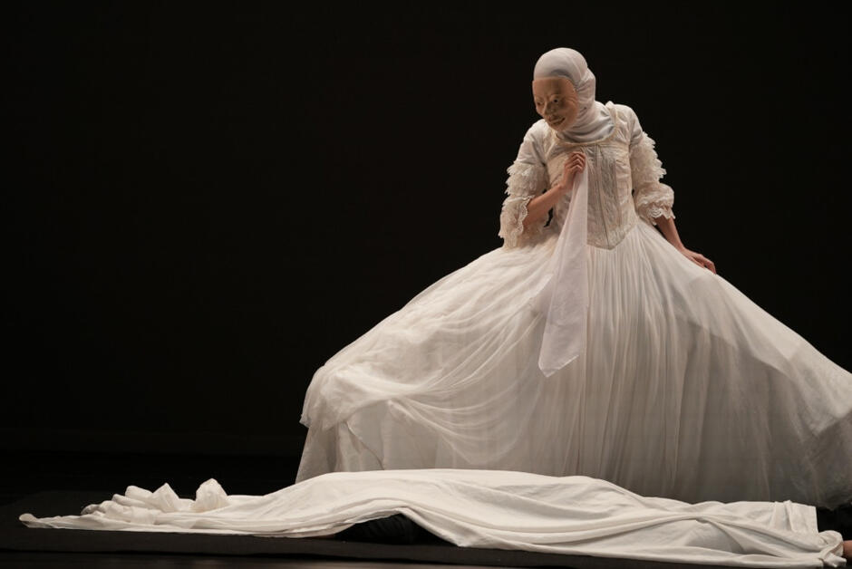 „Przerwany sen” to spektakl gościnny - prezentowany będzie w sobotę i niedzielę w Gdańskim Teatrze Szekspirowskim