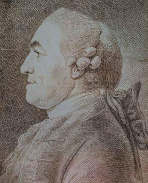 Aleksy Husarzewski, portret wykonany przez Daniela Chodowieckiego w 1773 roku