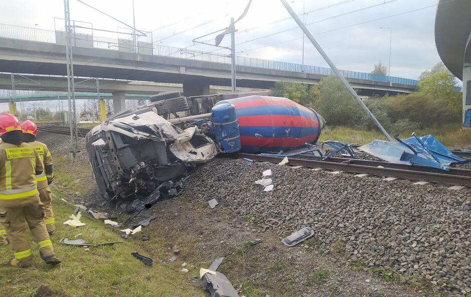 26 października. Wypadek betoniarki na al. Sucharskiego