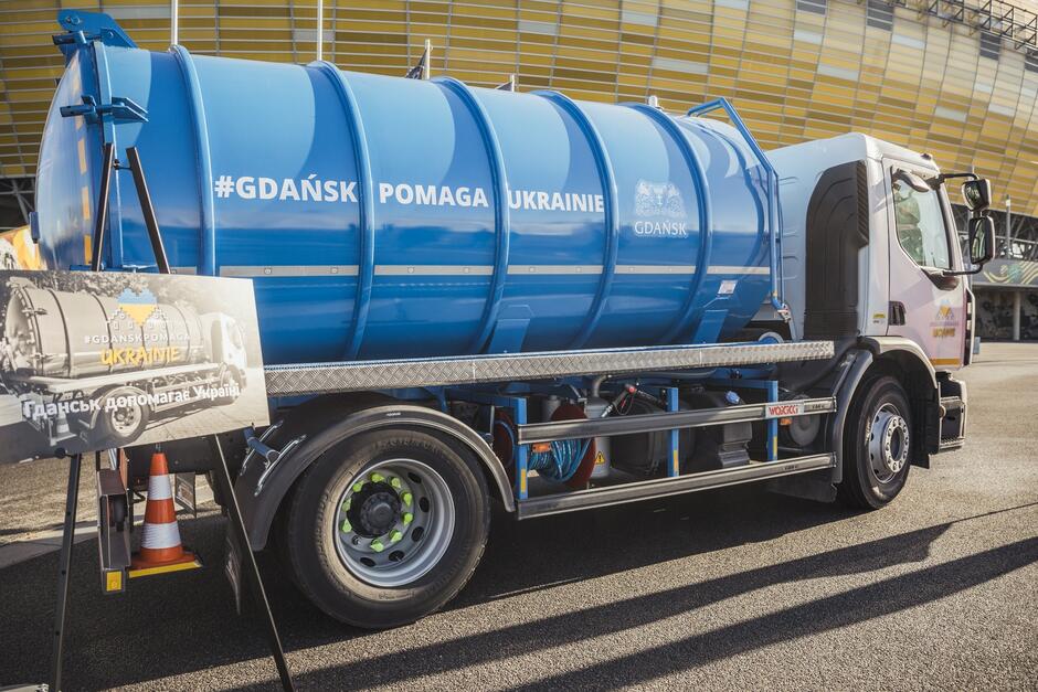 Wóz asenizacyjny dla Borodzianki