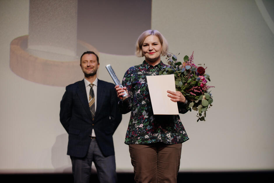 Paulina Siegień otrzymała nagrodę za najlepszy debiut roku podczas 14. Conrad Festival - najważniejszego festiwalu literackiego w Polsce