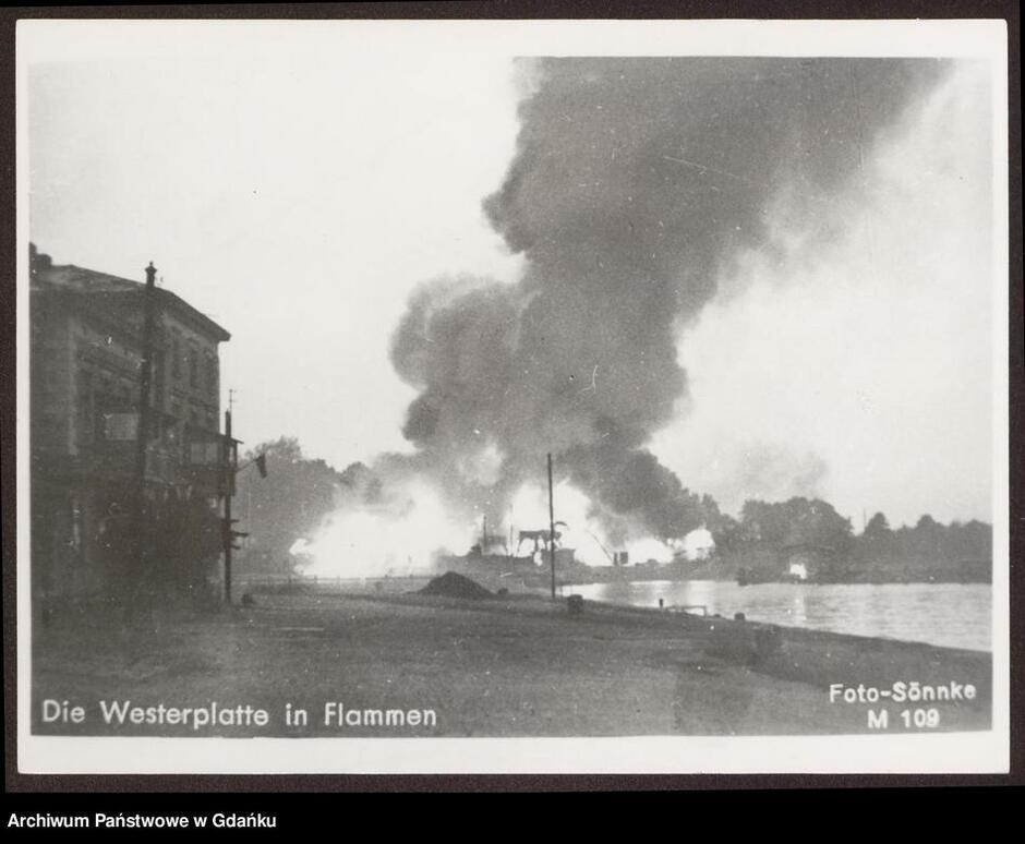 Westerplatte w ogniu