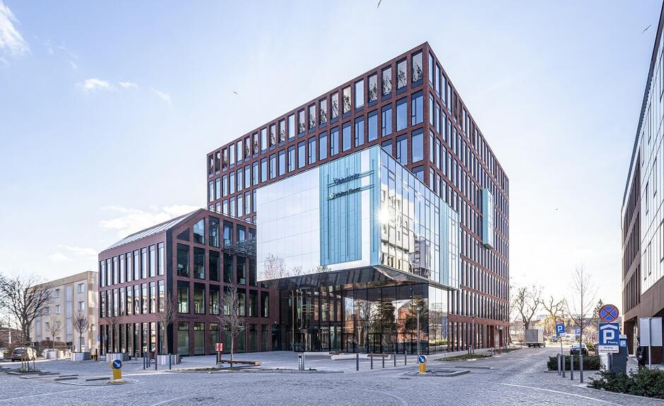 Budynek Gato w gdańskim Garnizonie, wyróżniony Nagrodą Prezydenta Gdańska w Konkursie na najlepszą gdańską realizację architektoniczną lat 2020 - 21 w kategorii obiekty kubaturowe