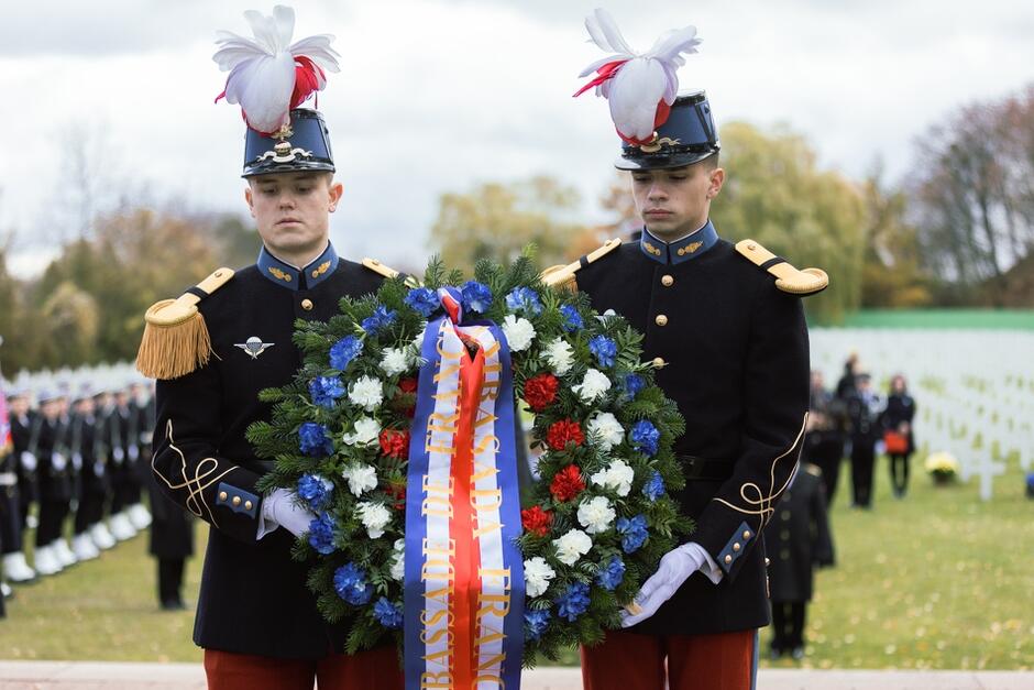 10 listopada na Francuskim Cmentarzu Wojskowym, odbyła się uroczystość upamiętniająca 104. rocznicę zakończenia I wojny światowej
