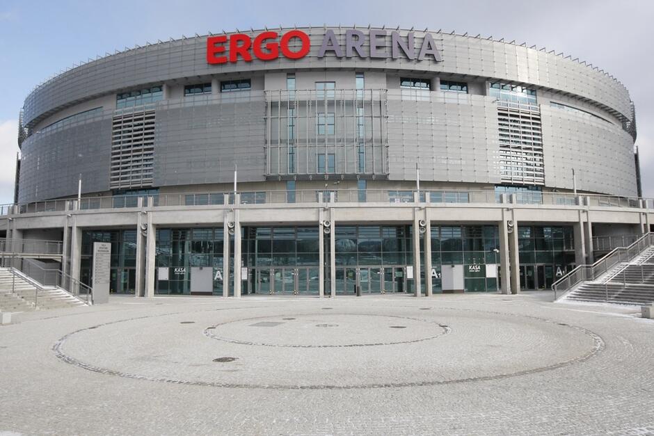 Ergo Arena przy Placu Dwóch Miast na granicy Gdańska i Sopotu