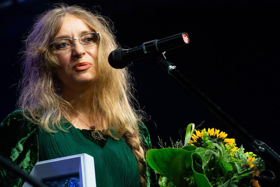 Obecna będzie także nagrodzona Literacką Książką Roku Monika Milewska. Nz. podczas gali wręczenia Pomorskiej Nagrody Literackiej „Wiatr od morza” oraz Kaszubskiej Nagrody Literackiej za rok 2018 
