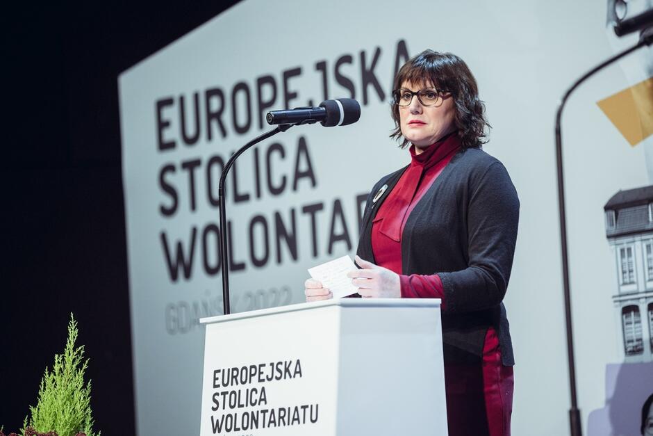 Gabrielle Civico dyrektorka biura Europejskiego Centrum Wolontariatu