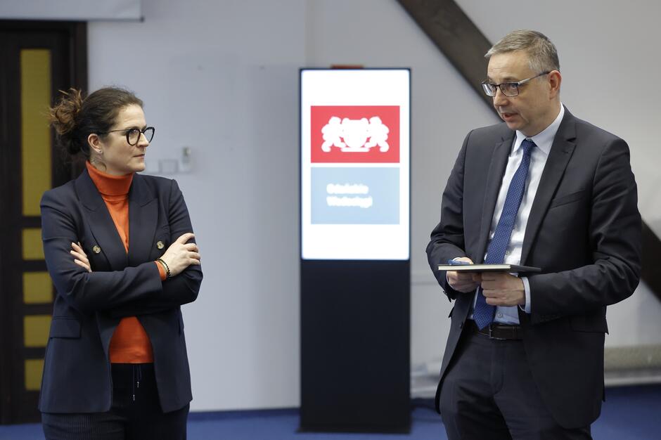 A. Dulkiewicz i J. Kieloch. Fot. Grzegorz Mehring