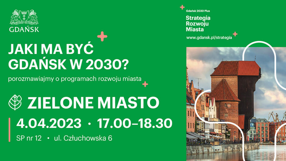 Zielona plansza informacyjna: Jaki ma być Gdańsk w 2030 roku