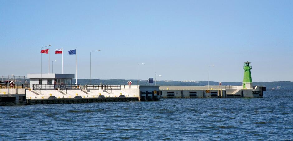 Zakończona przebudowa falochronu zachodniego