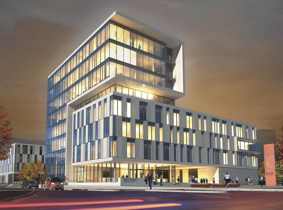 Budynek Neofilologii i Rektoratu Uniwersytetu Gdańskiego