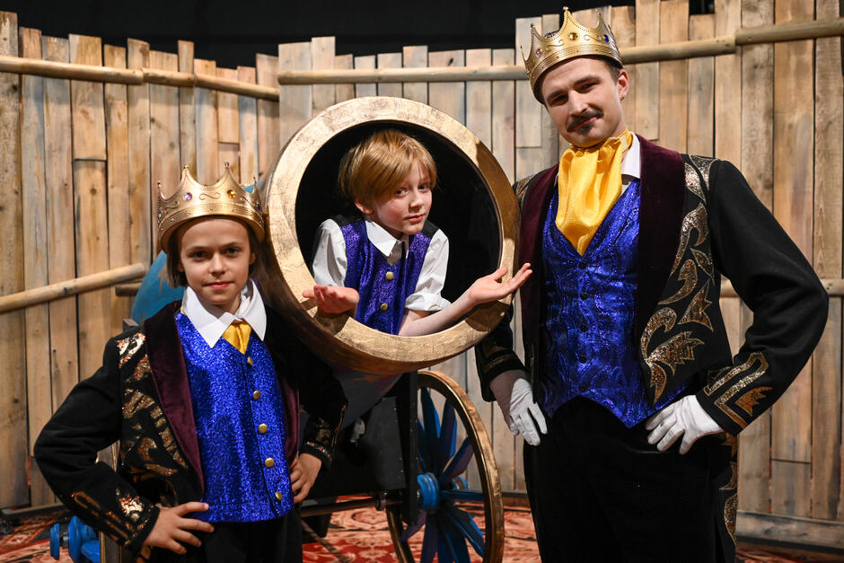 Bajka o księciu Pipo, koniu Pipo i księżniczce Popi, fot Teatr Miniatura