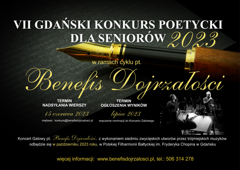 GDAŃSKI KONKURS POETYCKI NOWY TERMIN