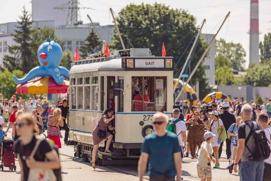 150 lat gdanskich tramwajów. Fot Dominik Paszlinski gdansk