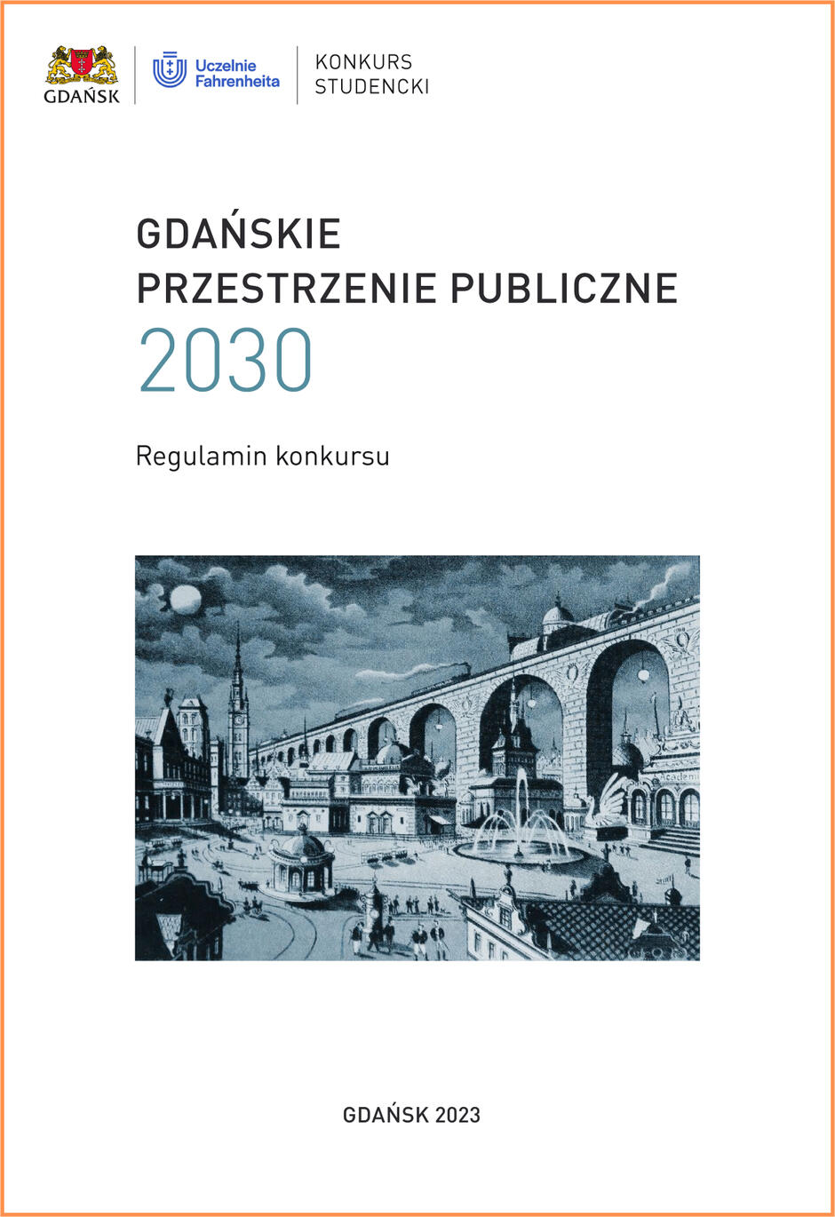 Regulamin konkursu - Gdańsk 2030 - strona tytułowa