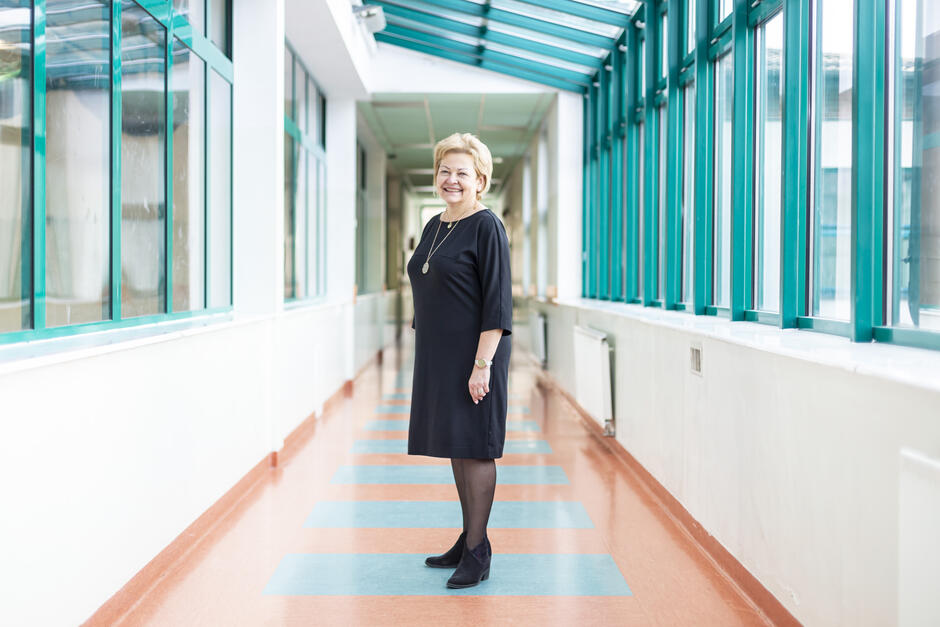 Barbara Gwizdała, dyrektorka Szkoły Podstawowej nr 85 w Gdańsku