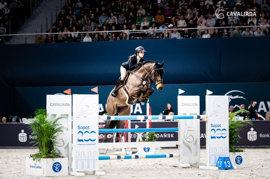 skok przez przeszkodę