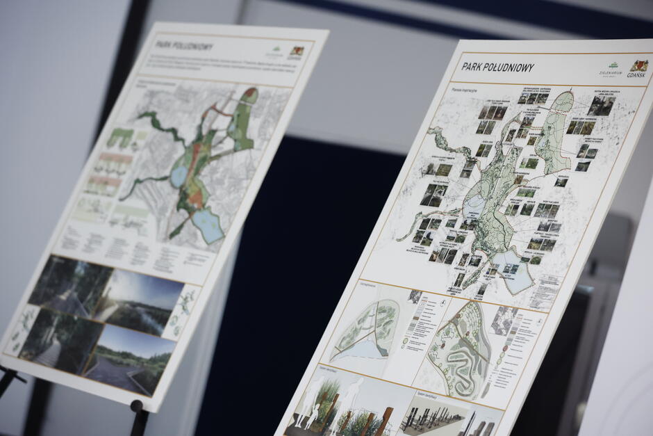Prezentacja koncepcji architektoniczno-krajobrazowej parku Południowego