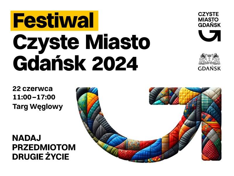 Baner reklamowy Festiwal Czyste Miasto Gdańsk