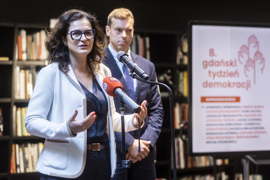 GDański Tydzień Demokracji, briefing, fot. Piotr Wittman (5)