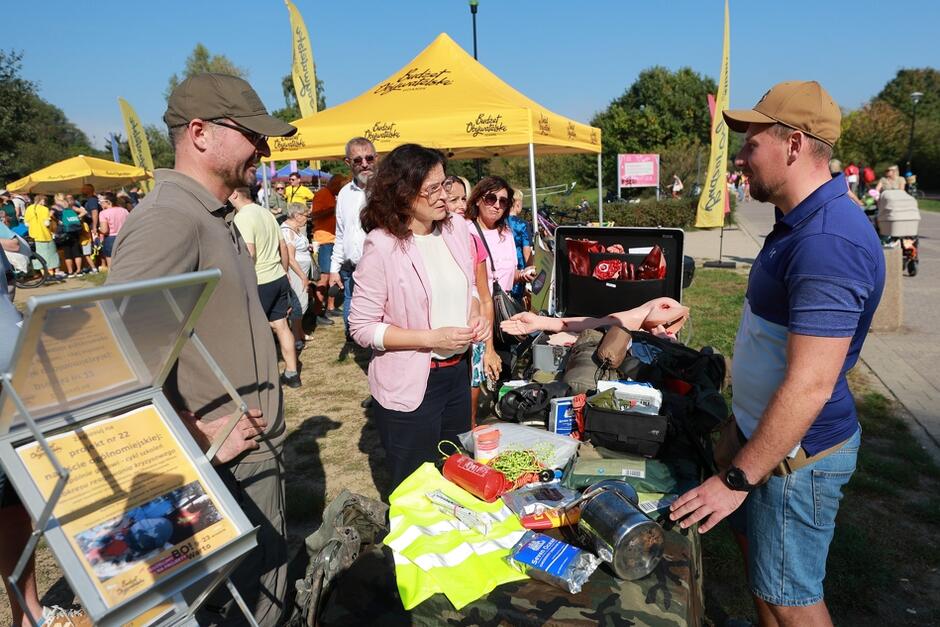 piknik pod gołym niebem