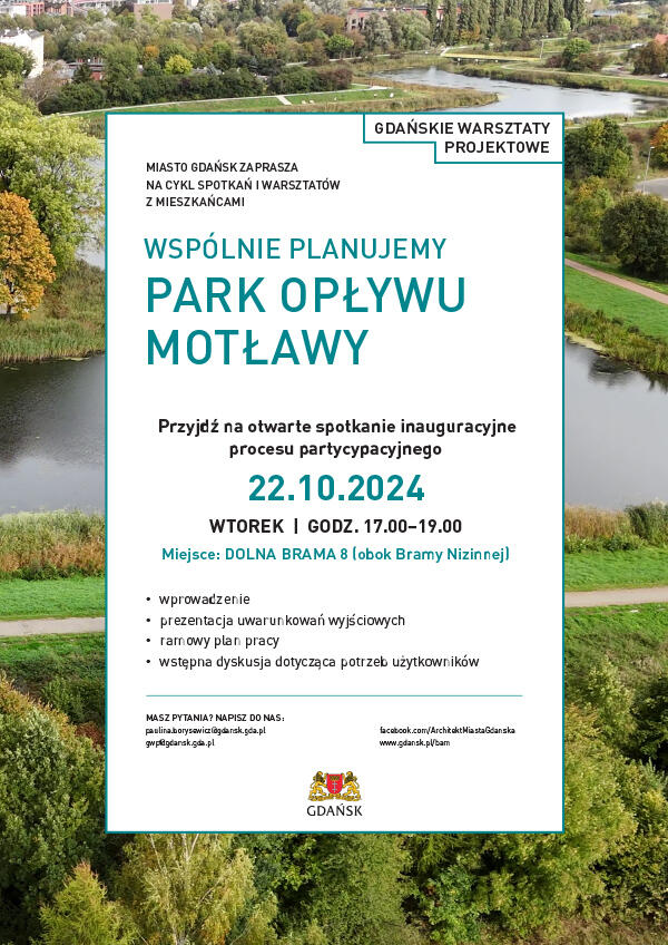 min Plakat Park Opływu Motławy