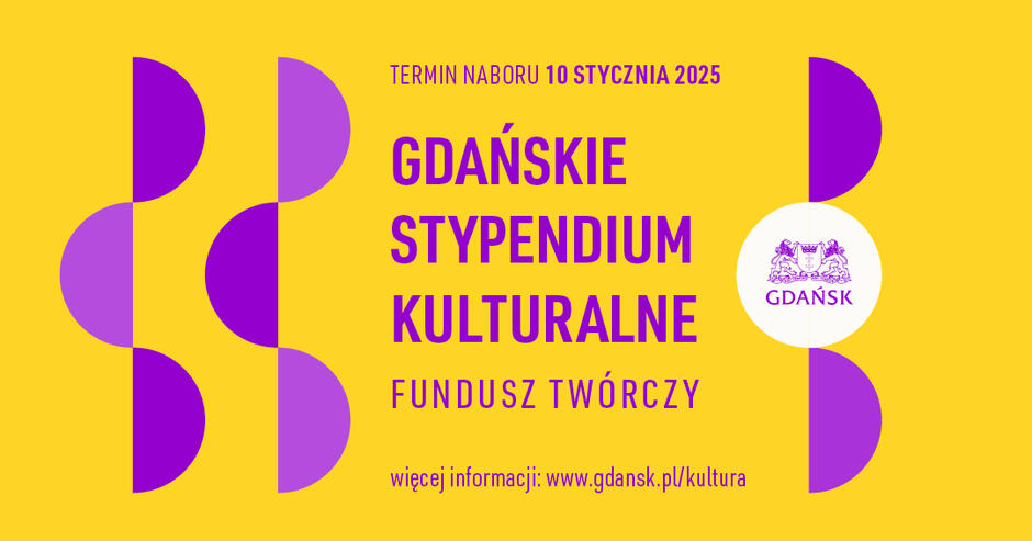 grafika przedstawia ilustrację naboru do Stypendium Kulturalnego Fundusz Twórczy