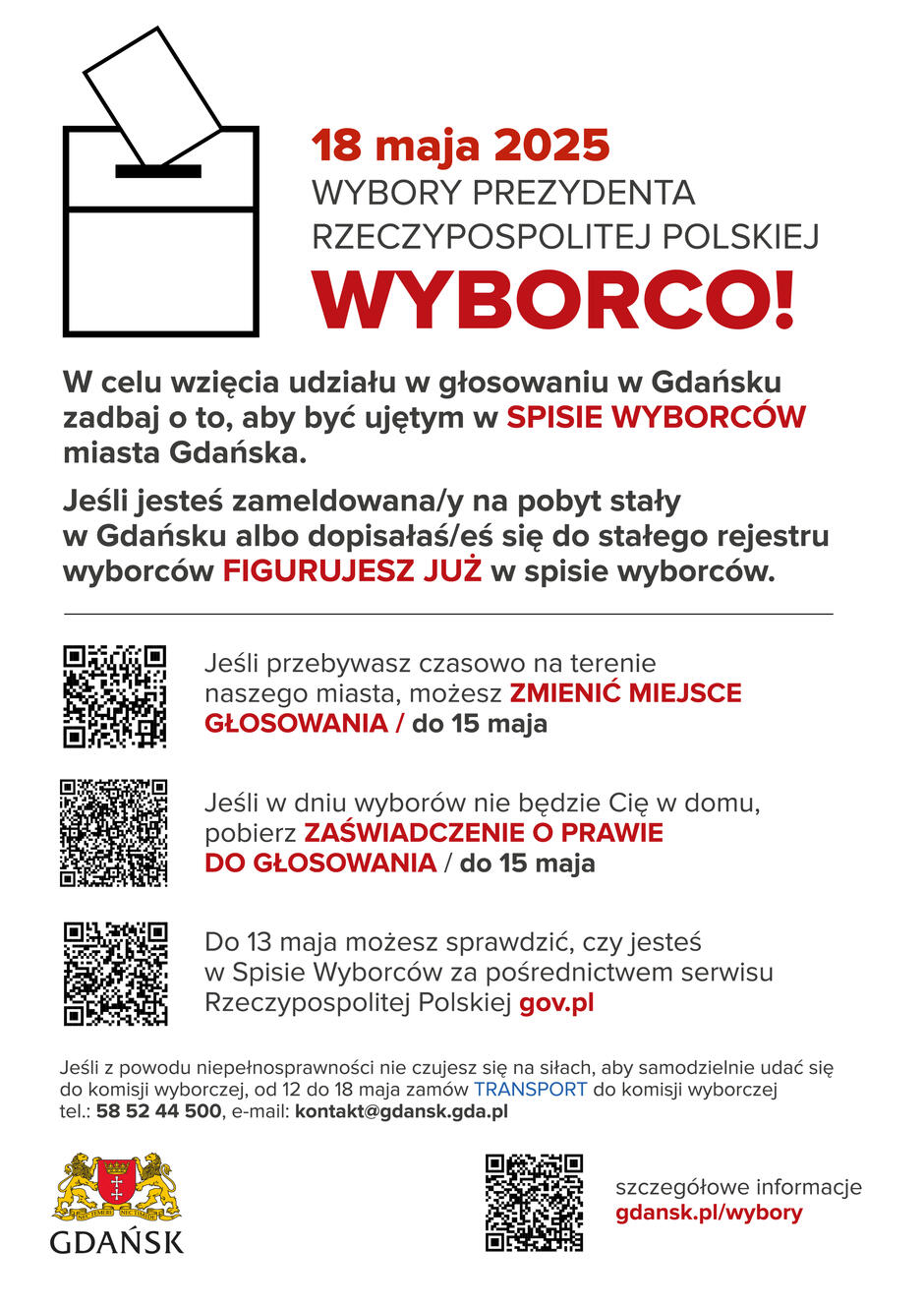plakat wybory 2025