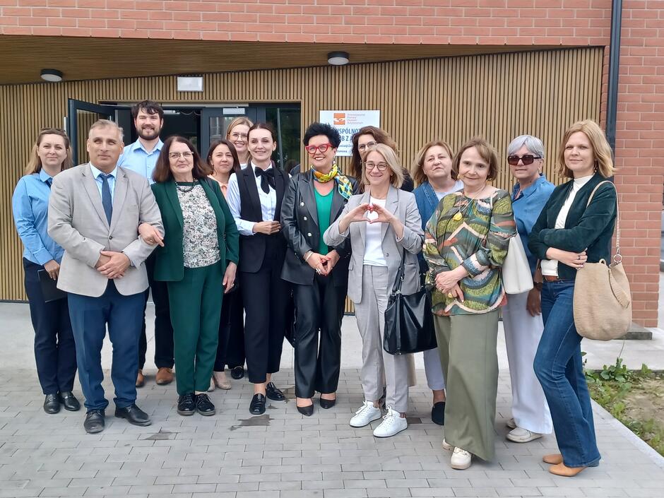 Uczestniczki i uczestnicy spotkanie z wiceprezeską PFRON-u