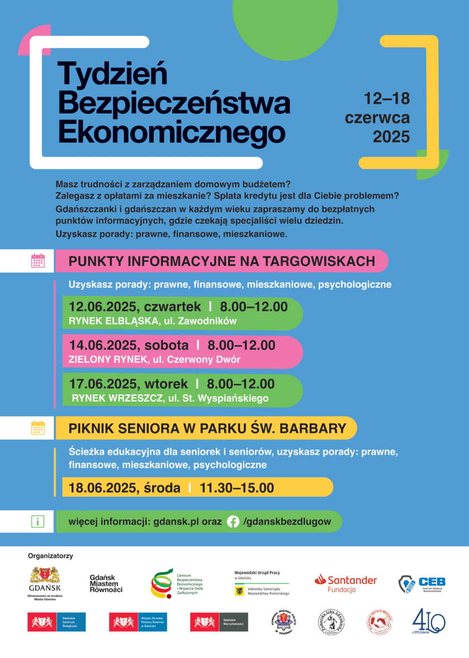 Plakat tegorocznego Tygodnia Bezpieczeństwa Ekonomicznego // materiały prasowe