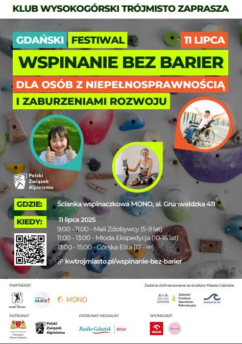 Kolorowy baner z podstawowymi informacjami o wydarzeniu