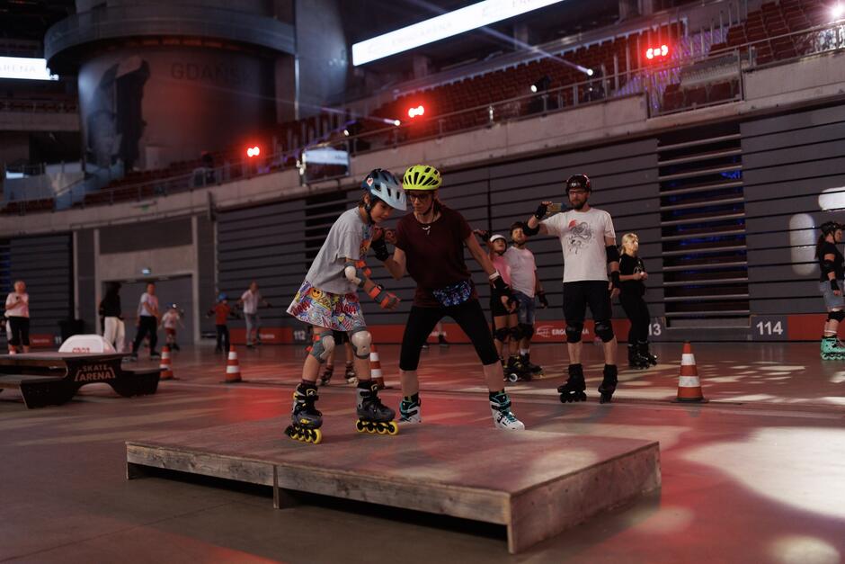 Rolkarze w Ergo Arenie