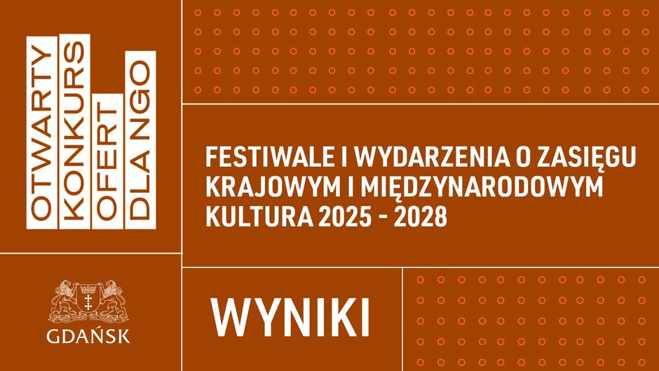 Grafika informująca o wynikach konkursu.